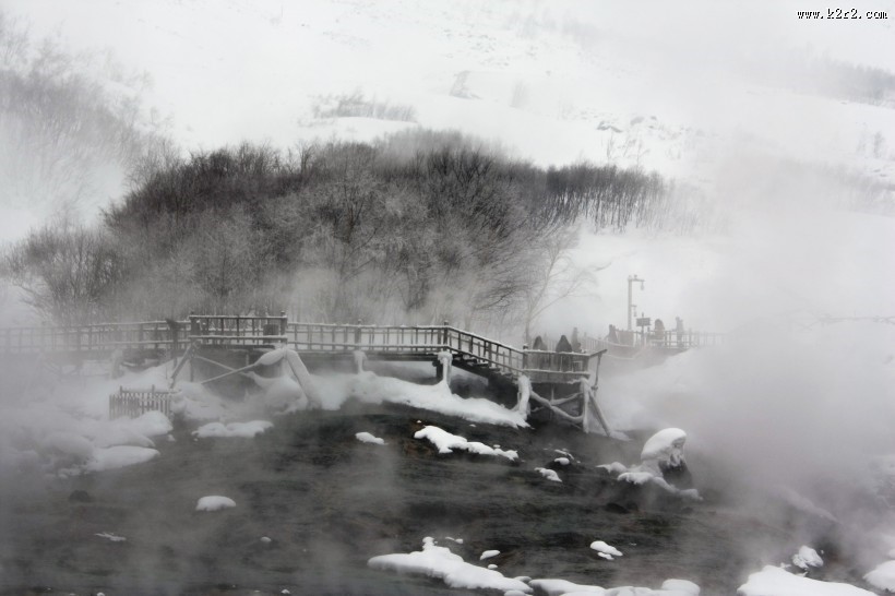 吉林长白山冬季雪景图片大全