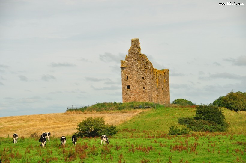 苏格兰爱丁堡建筑风景图片