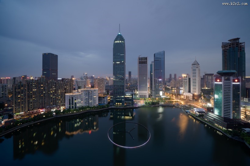 湖北武汉高楼城市建筑风景图片