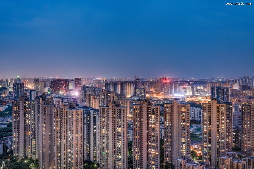 湖北武汉高楼城市建筑风景图片