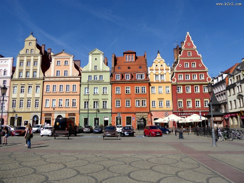 波兰弗罗茨瓦夫城市风景图片