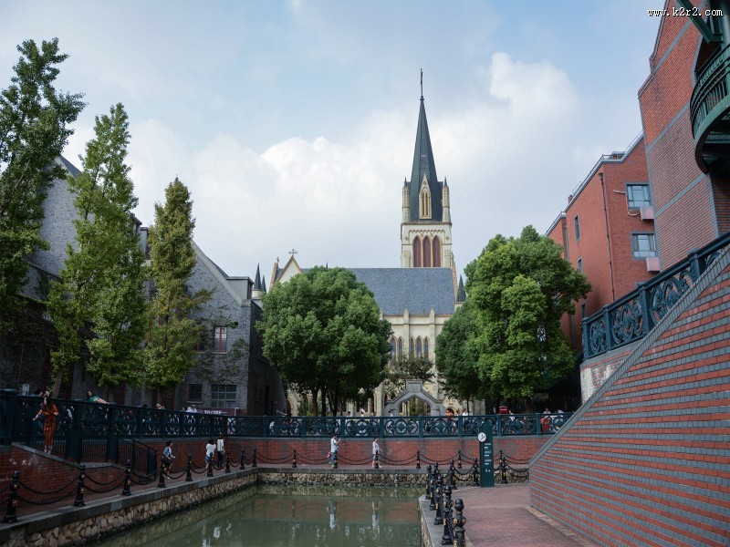 上海泰晤士小镇城市风景图片