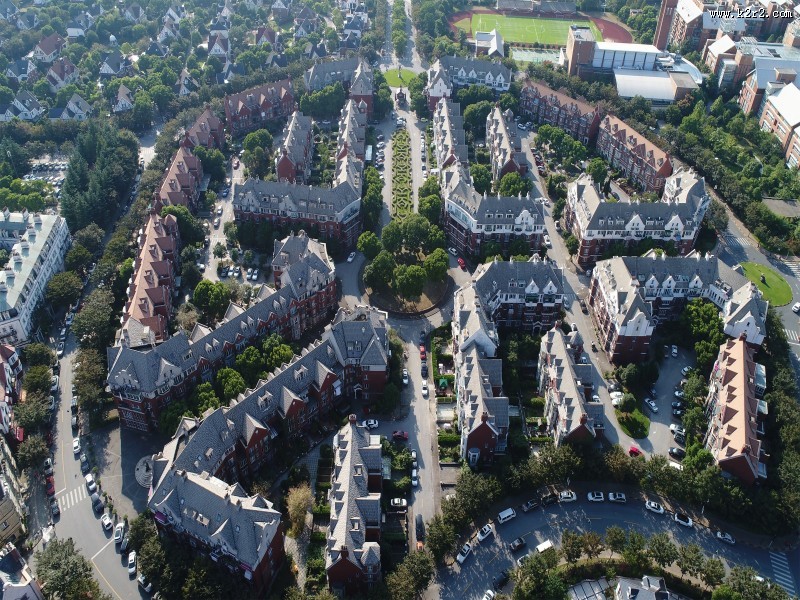 上海泰晤士小镇城市风景图片