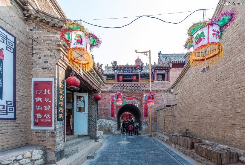 河北蔚县暖泉古镇建筑风景图片大全