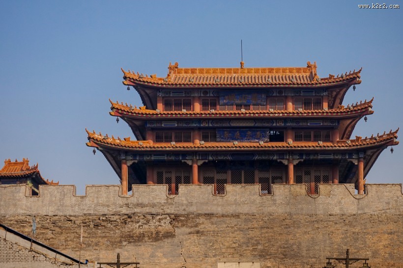 河北张家口蔚县建筑风景图片