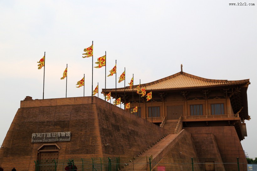 陕西唐朝皇宫大明宫人文风景图片