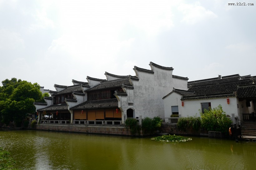 江苏震泽古镇人文风景图片