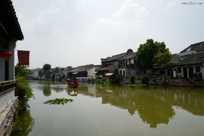 江苏震泽古镇人文风景图片