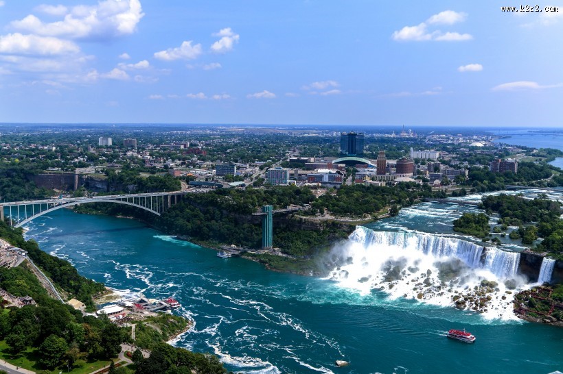 加拿大尼亚加拉大瀑布风景图片