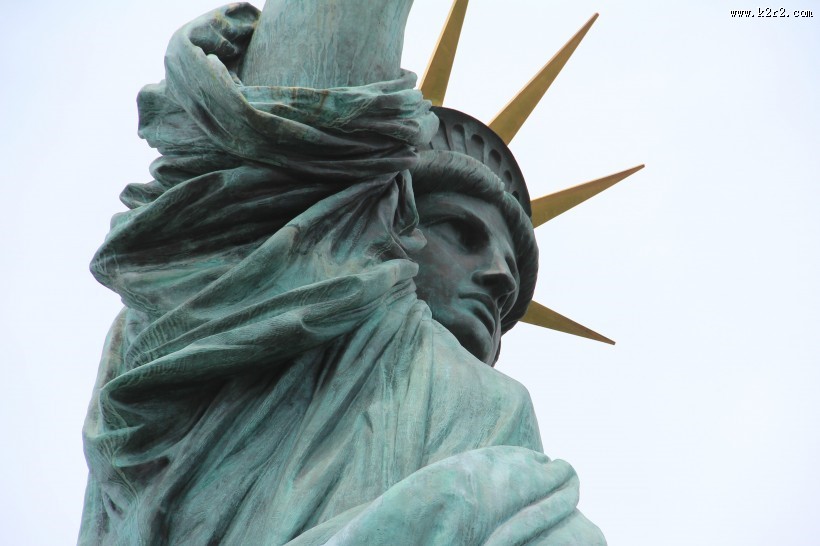 美国纽约自由女神像图片大全