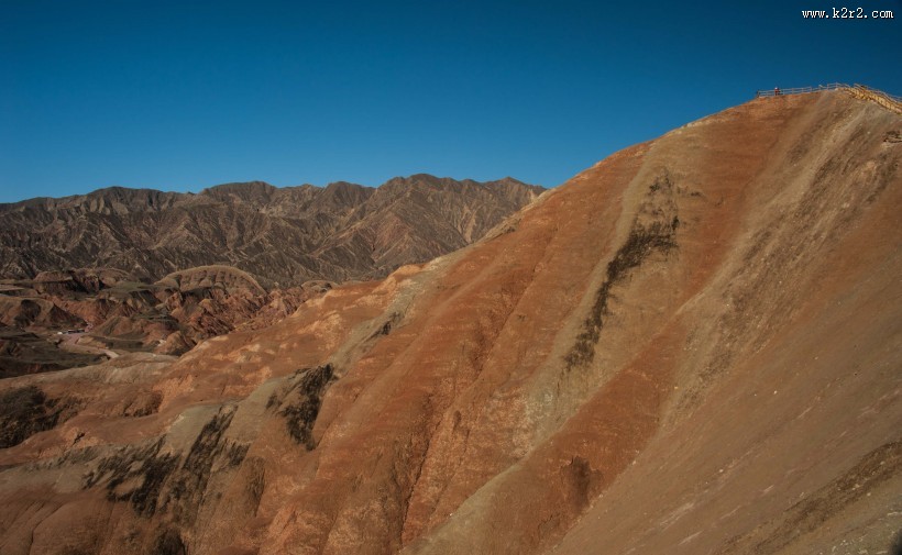 张掖七彩丹霞自然风景图片