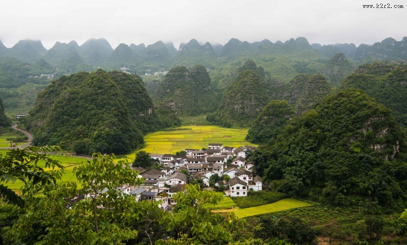 贵州万峰林自然风景图片