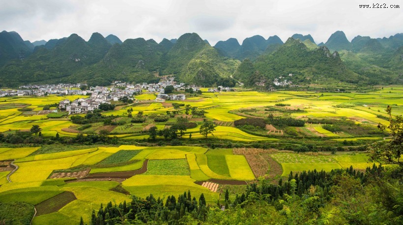 贵州万峰林自然风景图片