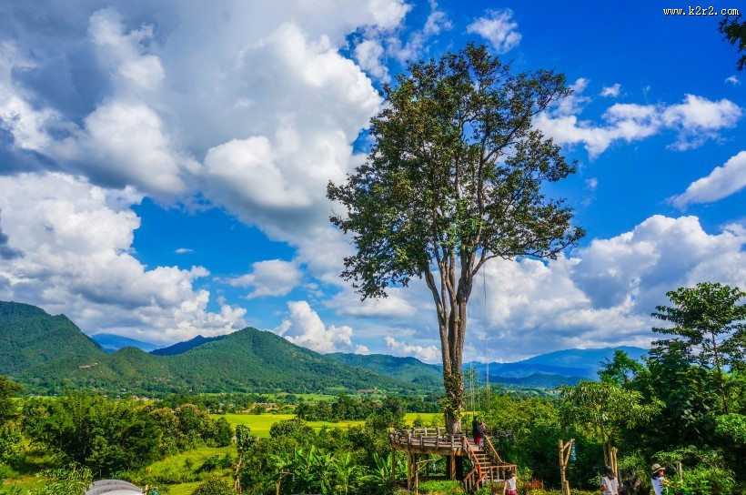 泰国清迈建筑风景图片