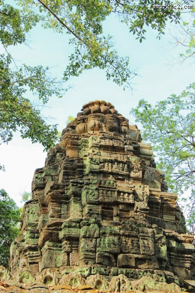 柬埔寨暹粒吴哥窟建筑风景图片