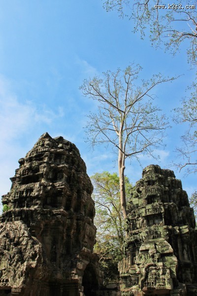 柬埔寨暹粒吴哥窟建筑风景图片