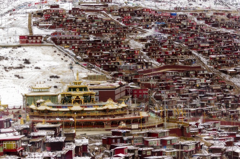 四川色达自然风景图片