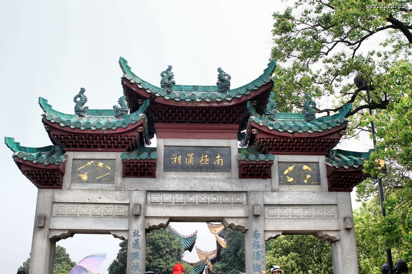 湖南岳阳楼人文风景图片