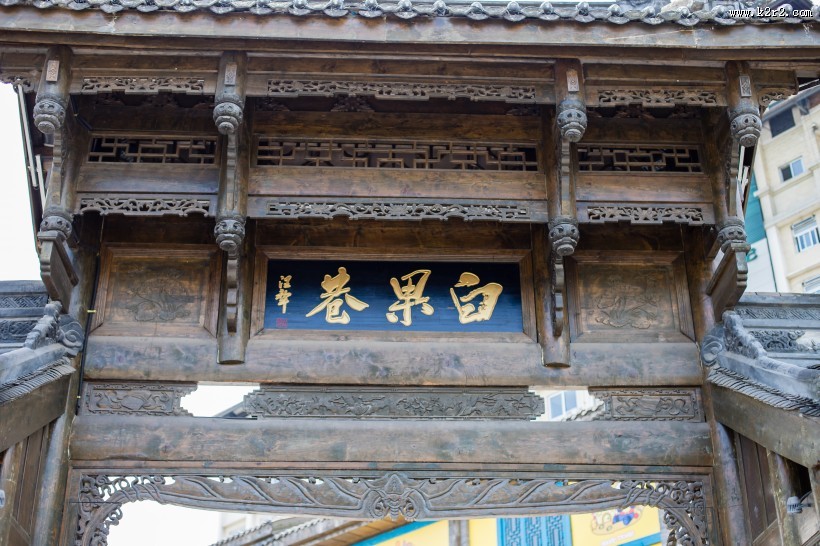 四川都江堰古老建筑风景图片