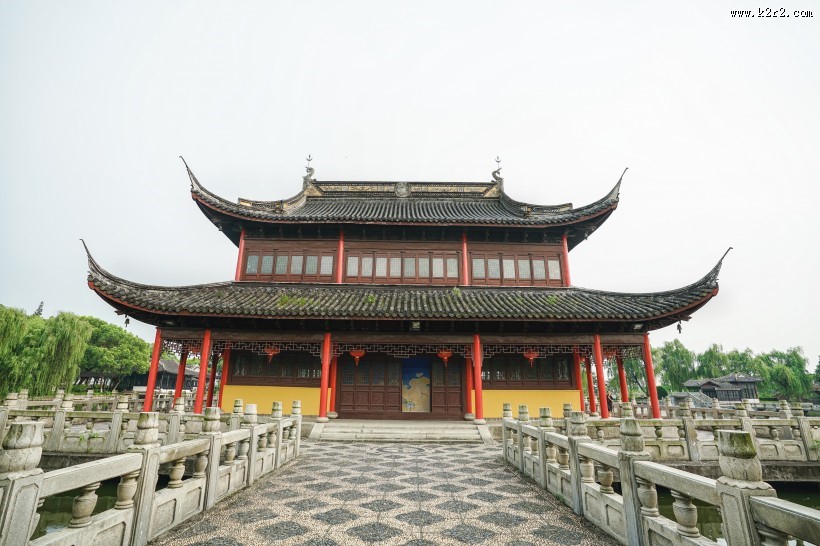 江苏周庄人文风景图片