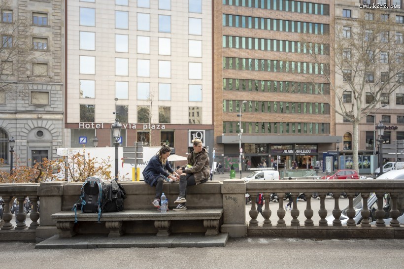 西班牙巴塞罗那风景图片