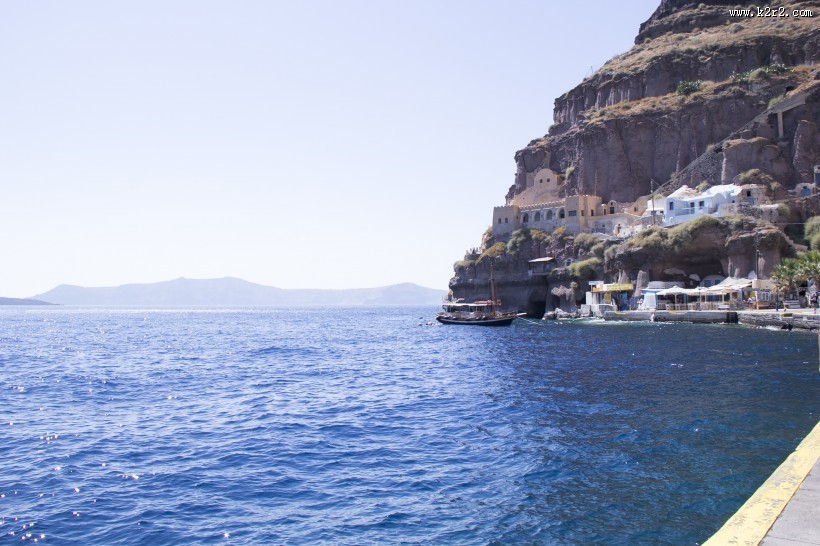 希腊圣托里尼风景图片