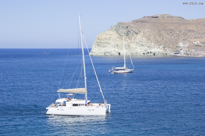 希腊圣托里尼风景图片