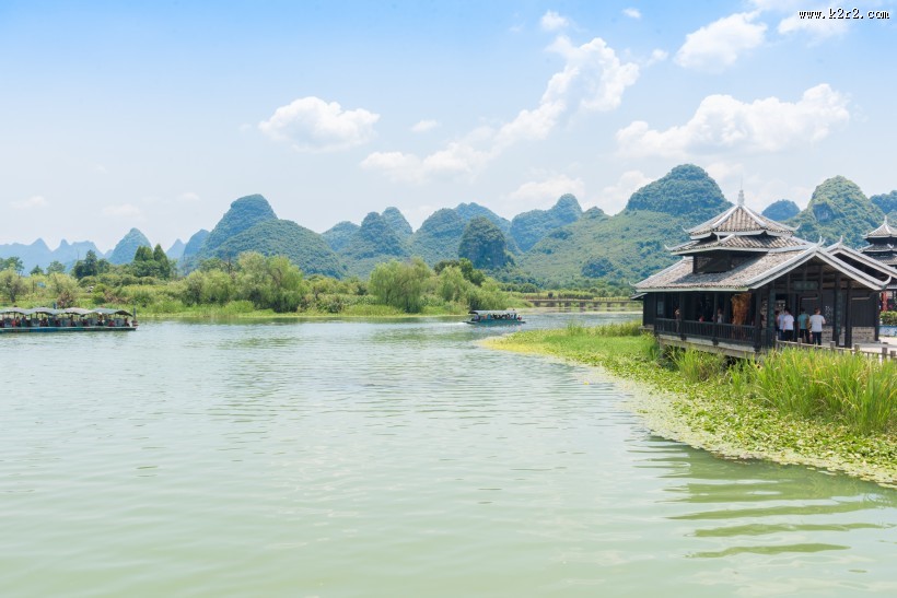 广西桂林漓江自然风景图片