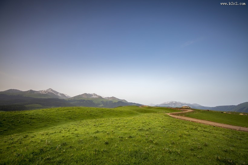 新疆天山琼库什台草原自然风景图片大全