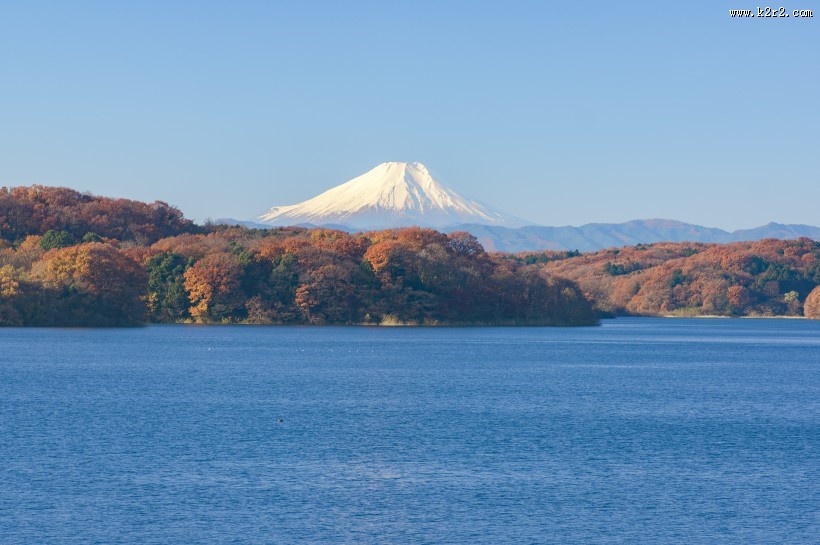 日本富士山风景图片