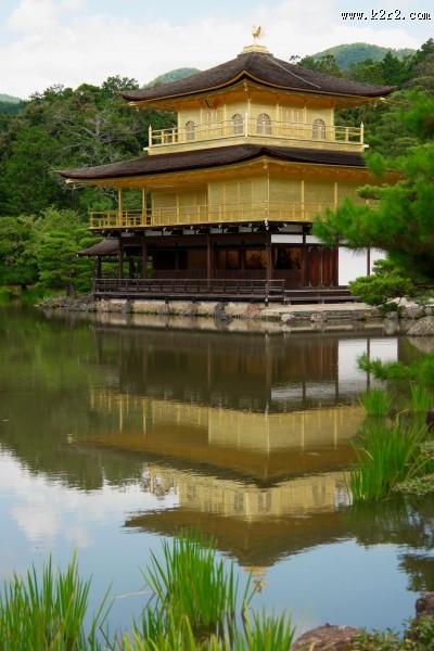 日本京都金阁寺图片