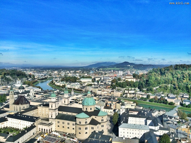奥地利共和国萨尔茨堡城市图片