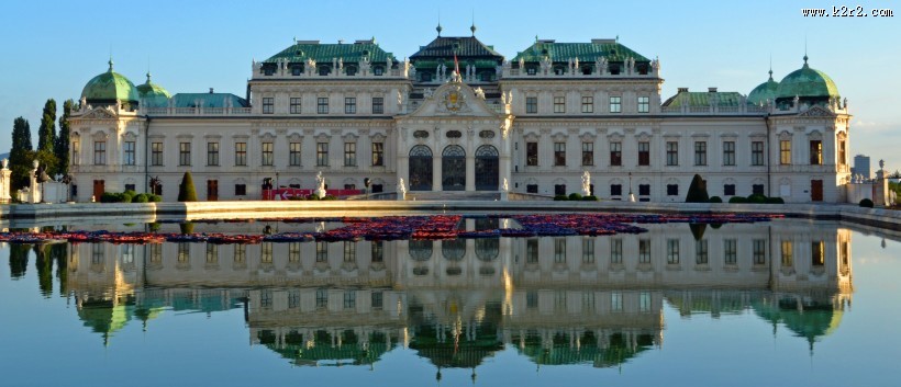 奥地利维也纳美景宫图片