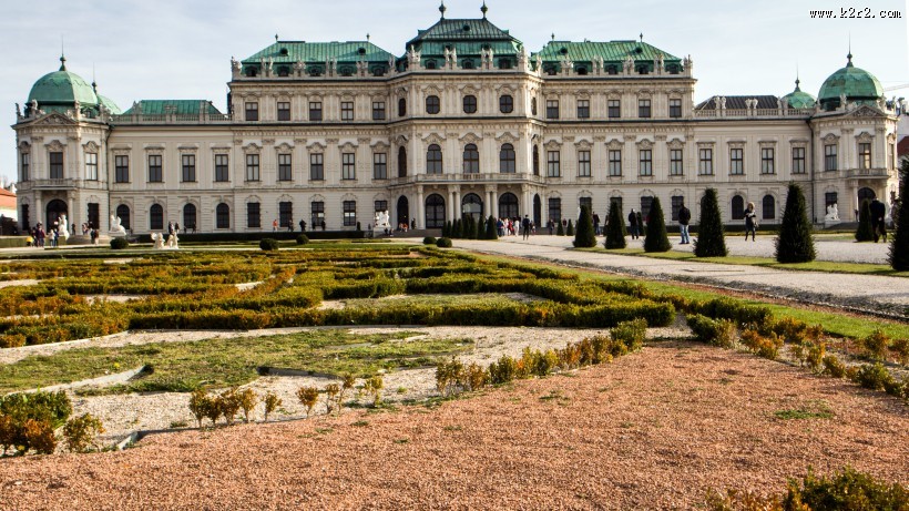 奥地利维也纳美景宫图片大全