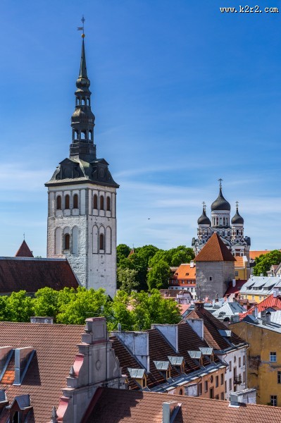 爱沙尼亚首都塔林风景图片