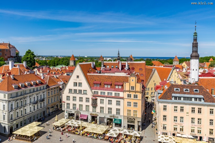 爱沙尼亚首都塔林风景图片