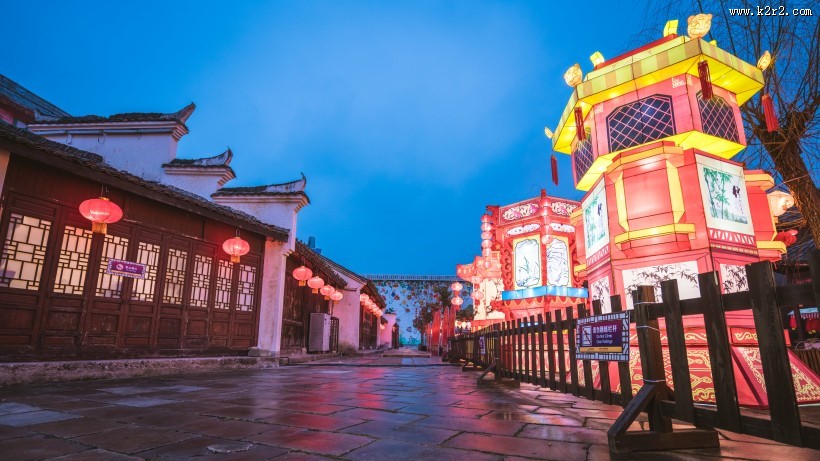 浙江横店影视城风景图片