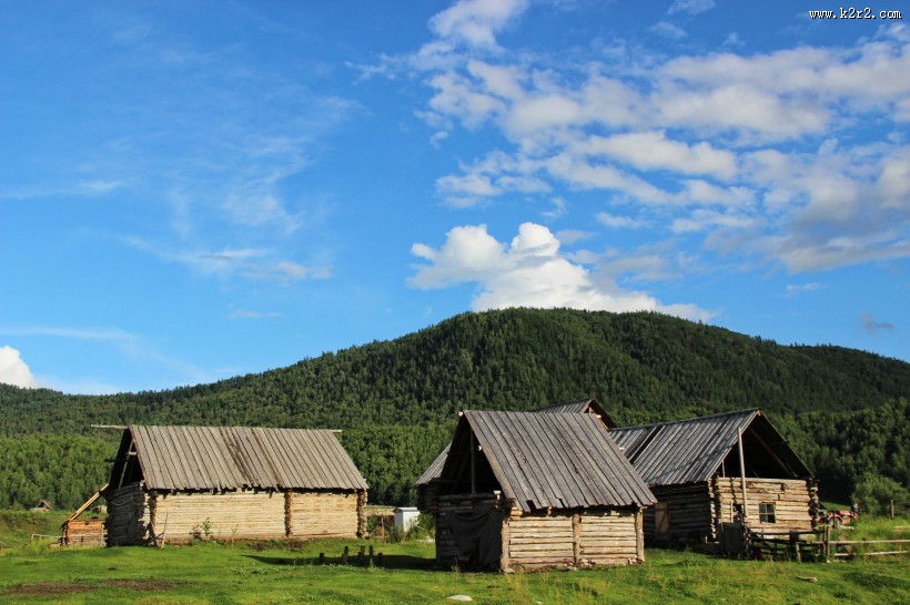 新疆禾木风景图片