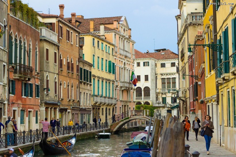 意大利著名旅游城市威尼斯风景图片