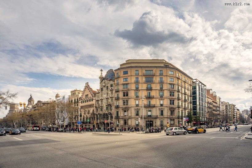 西班牙巴塞罗那风景图片大全