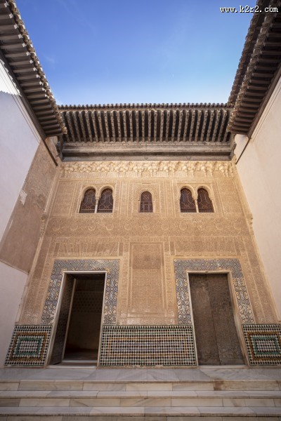 西班牙阿尔罕布拉宫建筑风景图片