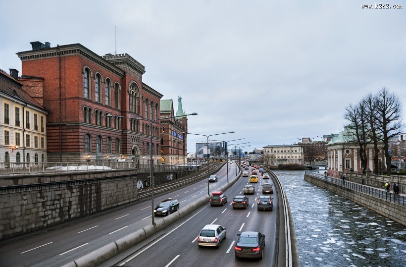瑞典首都瑞典斯德哥尔摩风景图片