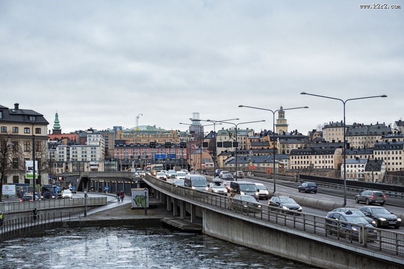 瑞典首都瑞典斯德哥尔摩风景图片