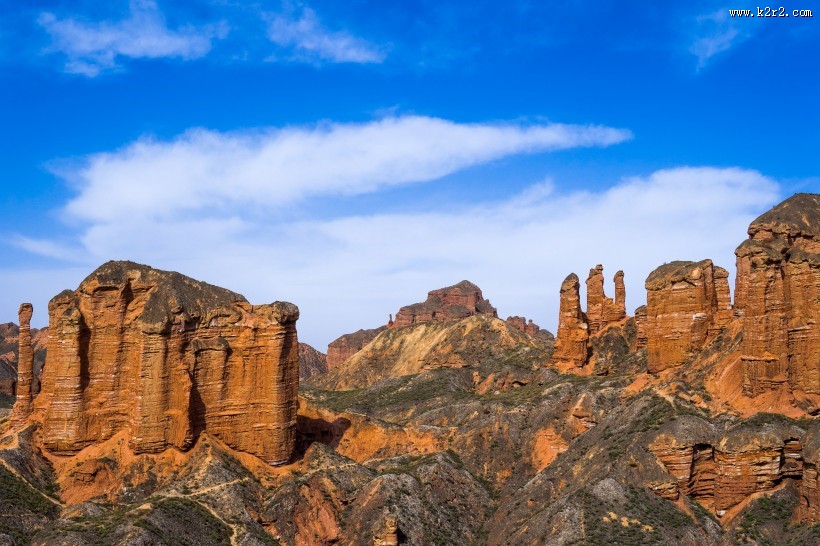 甘肃张掖丹霞国家地质公园风景图片