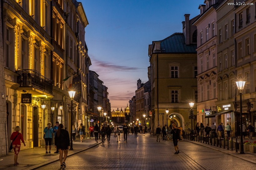 波兰克拉科夫风景图片
