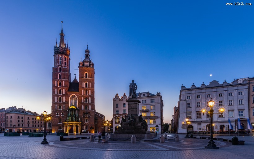 波兰克拉科夫风景图片