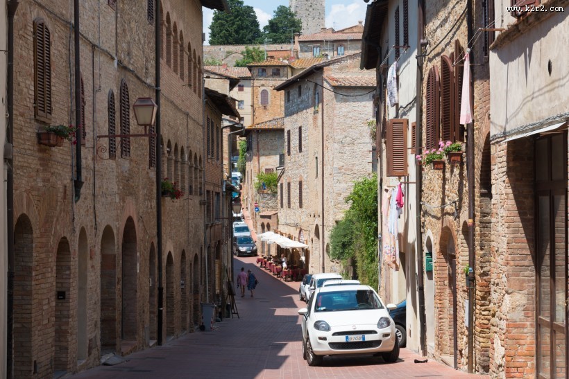 意大利圣吉米尼亚诺古城风景图片