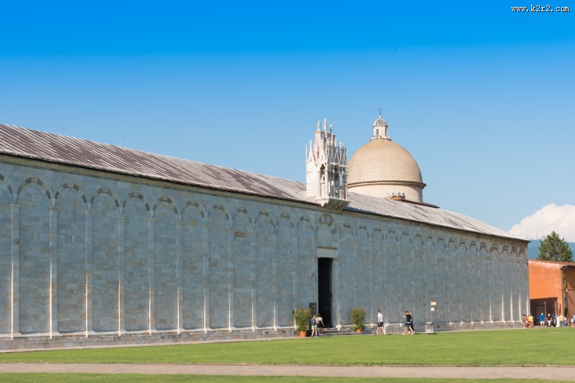 意大利比萨斜塔风景图片