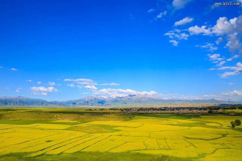 甘肃张掖夏季风景图片