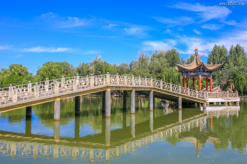 甘肃张掖夏季风景图片